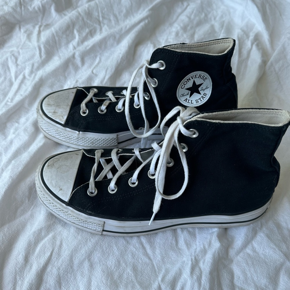 Converse Black High-Top Sneakers